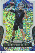 Trace Mcsorley 2019 Select White Sparkle Prizm SSP Rookie Baltimore Ravens #309