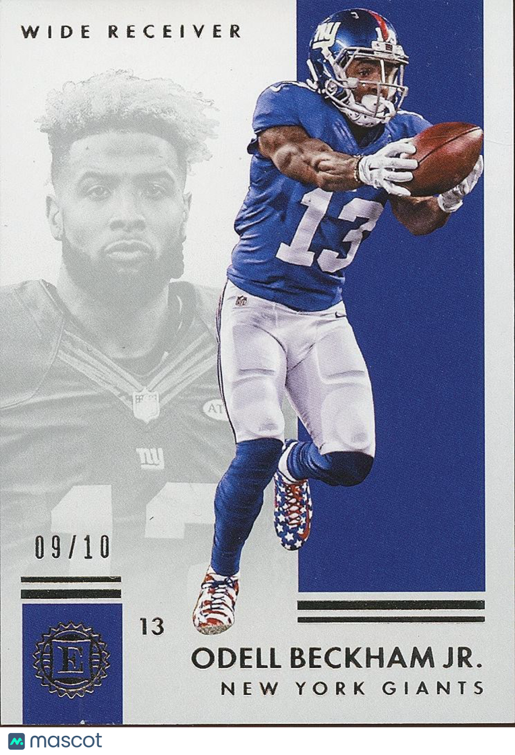Odell Beckham Jr. 2017 Encased SSP New York Giants 9/10 #67