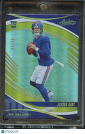 Jaxson Dart 2025 Absolute GOLD Spectrum Rookie RC New York Giants 5/10 #137