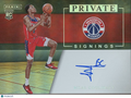 Bilal Coulibaly 2023-24 Private Signings Auto Autograph RC Washington Wizards