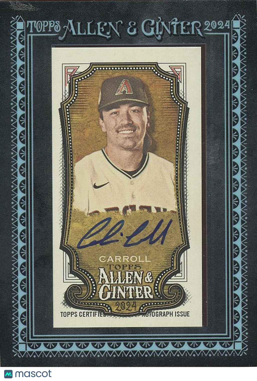 Corbin Carroll 2024 Topps Allen & Ginter Auto Autograph Diamondbacks 9/25