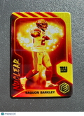 Saquon Barkley 2021 Elements Nuclear SSP CASE HIT Metal Card Eagles NY Giants