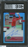 Cade Cavalli 2022 Optic Rated Rookie Auto Autograph RC Nationals 19/25 SGC 10
