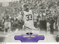 Jeremy Hill 2014 Upper Deck Black & White SSP Rookie RC LSU Tigers 7/10