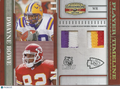 Dwayne Bowe 2007 Gridiron Gear Game Worn Patch RC LSU Tigers Chiefs 11/50