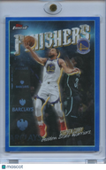 Stephen Curry 2025-26 Topps Chrome Finishers Blue Refractor Warriors 38/99