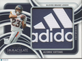 Audric Estime 2024 Immaculate Adidas Logo Patch RC Rookie Denver Broncos 8/15