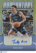 Zach Edey 2024-25 Optic Dominators Auto Autograph Rookie RC Grizzlies 43/99