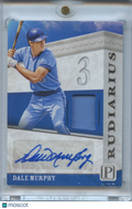 Dale Murphy 2016 Pantheon Auto Autograph Patch Atlanta Braves 109/149