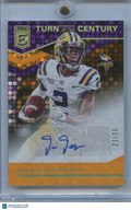 Justin Jefferson 2020 Elite Orange Auto Autograph RC LSU Vikings 22/25