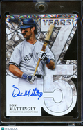 Don Mattingly 2026 Topps 75 Years Auto Autograph New York Yankees 49/75