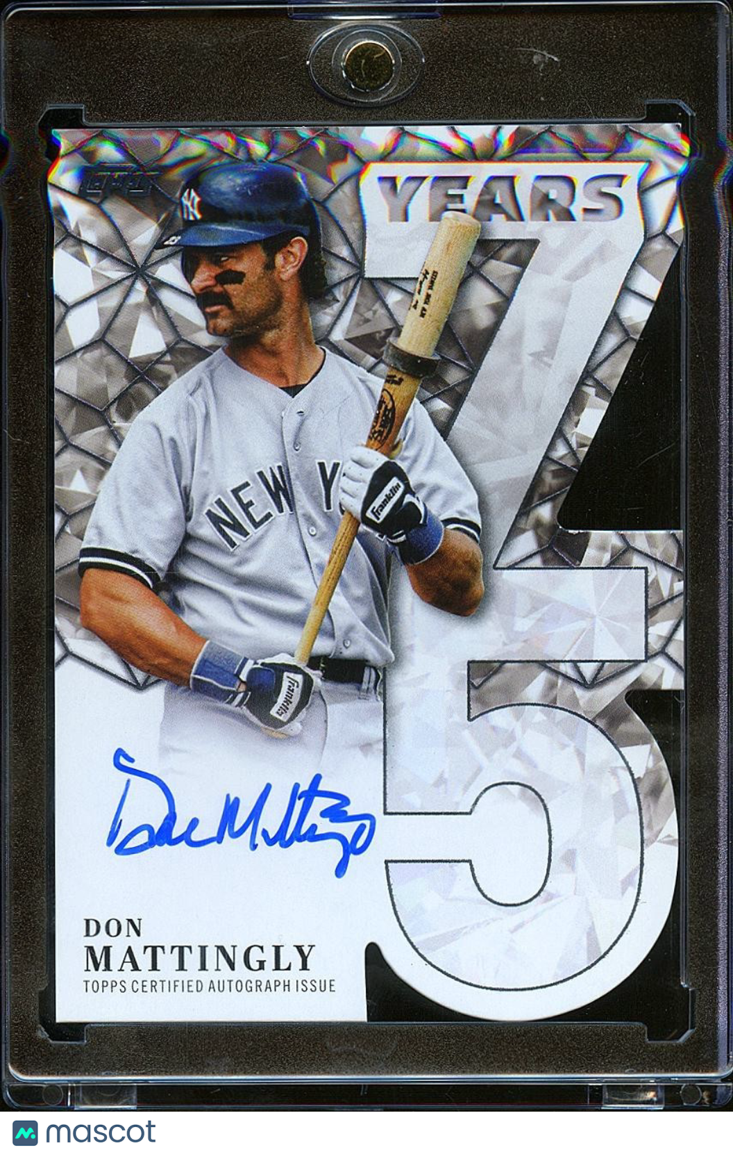 Don Mattingly 2026 Topps 75 Years Auto Autograph New York Yankees 49/75