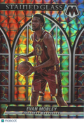 Evan Mobley 2021-22 Mosaic Stained Glass SSP CASE HIT Rookie RC Cavaliers