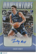 Zach Edey 2024-25 Optic Dominators Auto Autograph Rookie RC Grizzlies 73/99