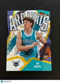 Kon Knueppel 2025-26 Topps Finest Arrivals Die-Cut Refractor RC Hornets 42/75
