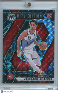 Zaccharie Risacher 2024-25 Mosaic Genesis Rookie RC SSP Atlanta Hawks #274