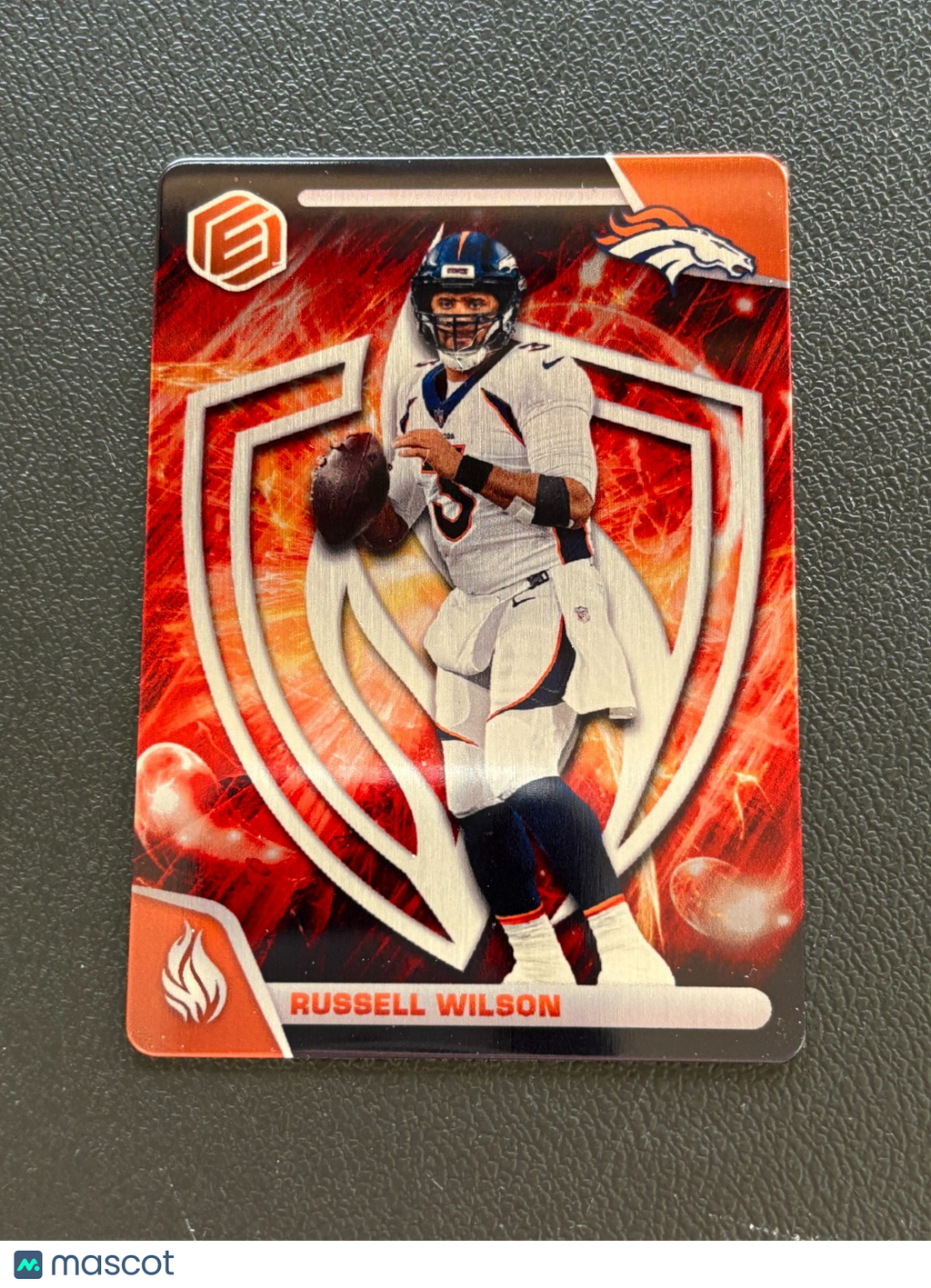Russell Wilson 2022 Elements Fire SSP CASE HIT Denver Broncos
