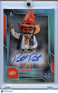 Pistol Pete 2025 Bowman Chrome U Mascots Auto Autograph OSU Oklahoma State 17/25