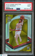 Cam Reddish 2019-20 Spectra GOLD Prizm Rookie RC Atlanta Hawks 7/10 PSA 9