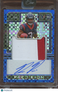 Dameon Pierce 2022 Panini One Auto Autograph Patch RC Houston Texans 19/75