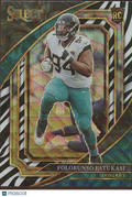 Folorunso Fatukasi 2022 Select Zebra Prizm SSP CASE HIT RC Jacksonville Jaguars