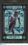 Brian Thomas Jr. 2024 Contenders Optic Crown Jewels SSP CASE HIT Rookie Jaguars
