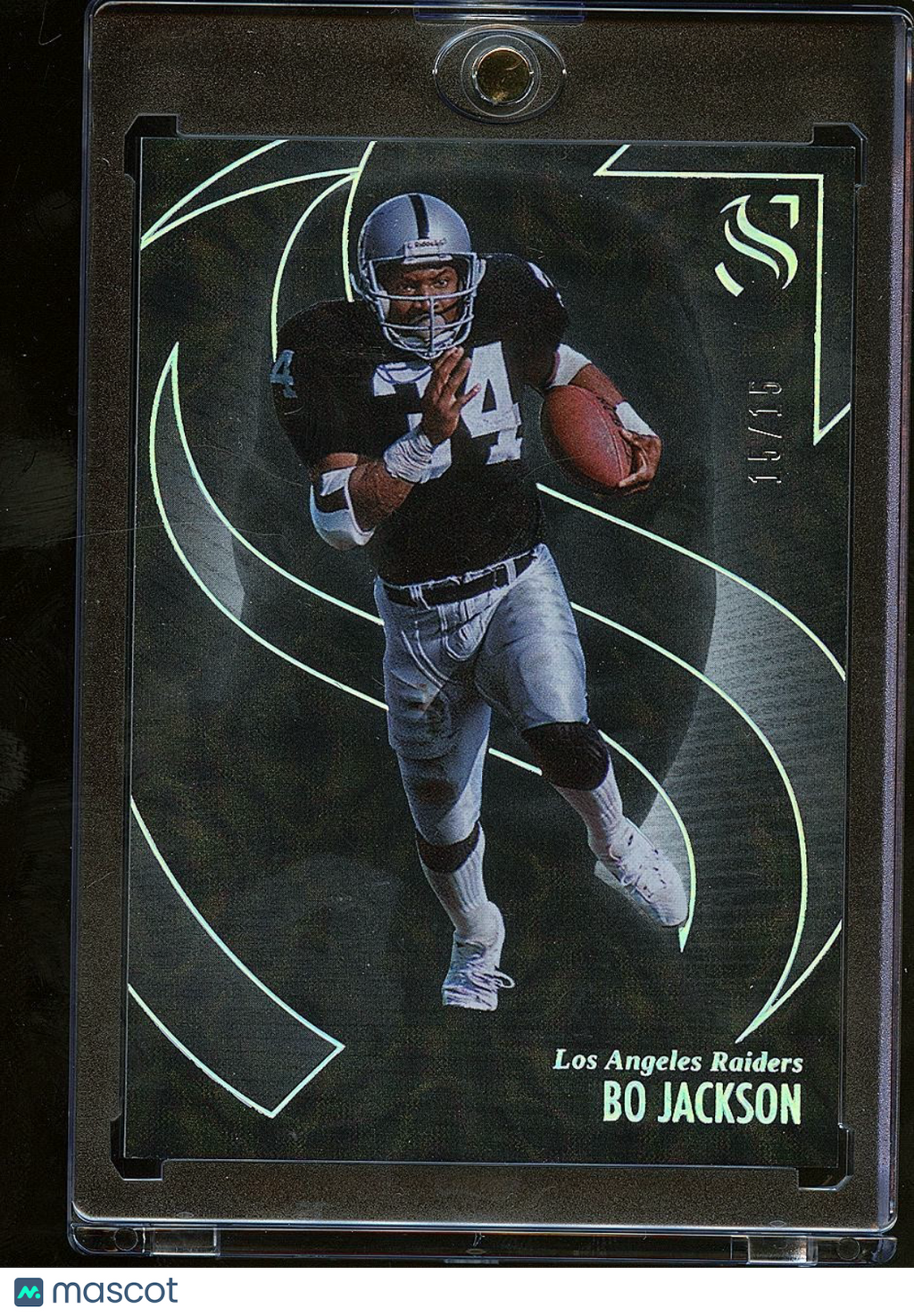 Bo Jackson 2025 Silhouette Holo SSP Oakland Raiders 15/15 #48