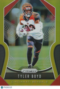 Tyler Boyd 2019 Prizm GOLD Prizm SSP Cincinnati Bengals 8/10 #77