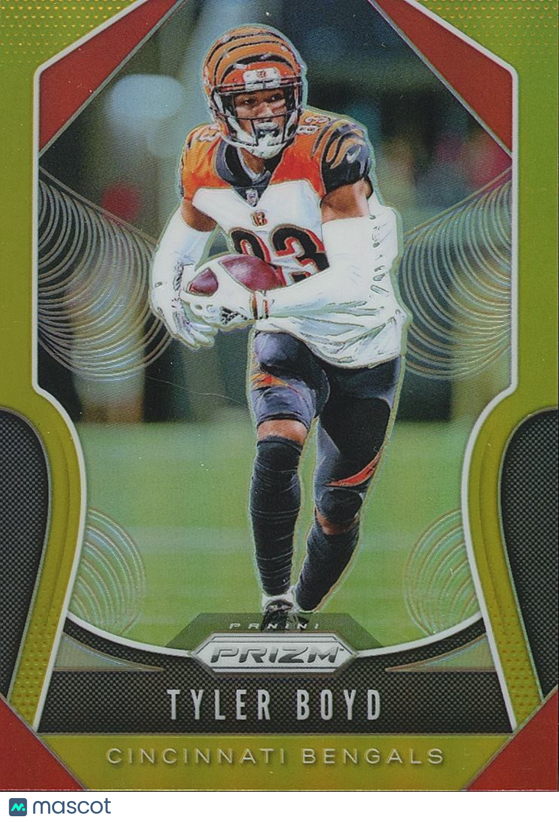 Tyler Boyd 2019 Prizm GOLD Prizm SSP Cincinnati Bengals 8/10 #77