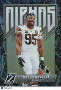 Myles Garrett 2024 Zenith Alphas SSP CASE HIT Cleveland Browns