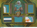 Tua Tagovailoa 2023 Gold Standard LOGO Patch Miami Dolphins 3/24