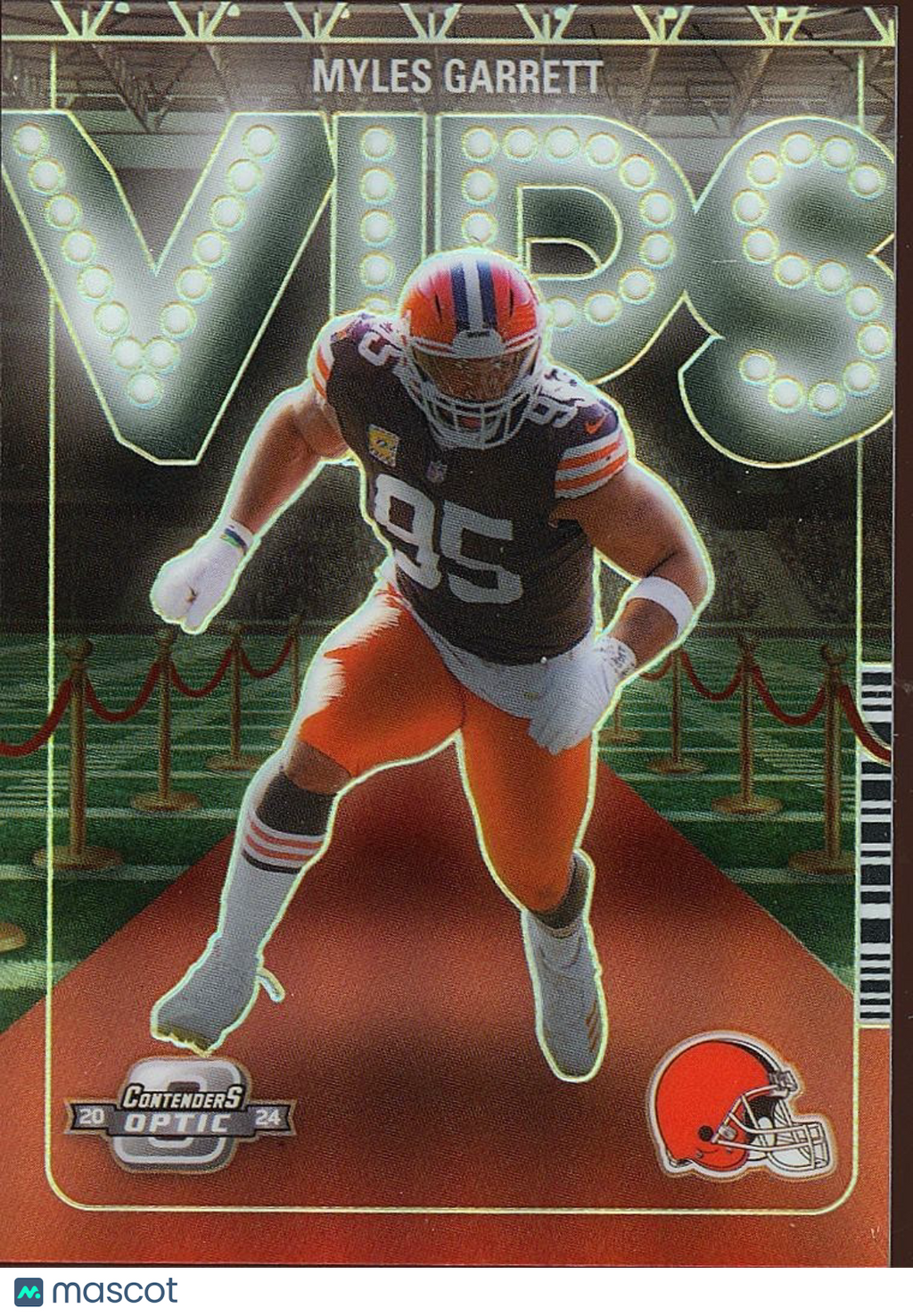Myles Garrett 2024 Contenders VIPs SSP CASE HIT Cleveland Browns