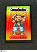 Boogie Knight 2026 Topps Chrome Garbage Pail Kids Black Refractor LA Knight /10