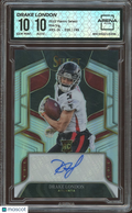 Drake London 2022 Select Auto Autograph RC Rookie Falcons /199 Arena Club 10 10