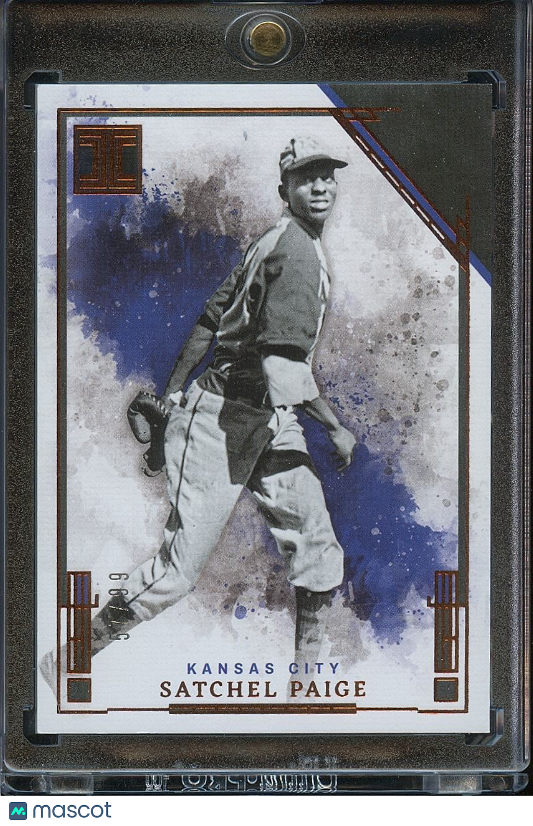 Satchel Paige 2025 Impeccable Bronze Kansas City Athletics 57/99 #72