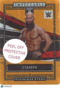 Ciampa 2022 Impeccable GOLD Metal Card SSP 9/10 WWE Wrestling RAW