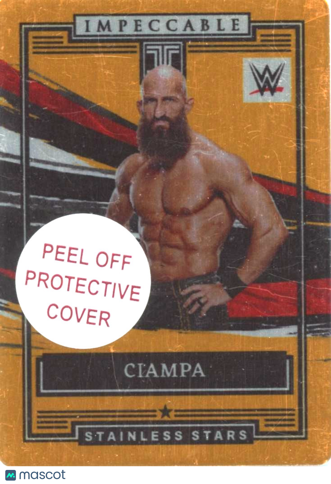 Ciampa 2022 Impeccable GOLD Metal Card SSP 9/10 WWE Wrestling RAW