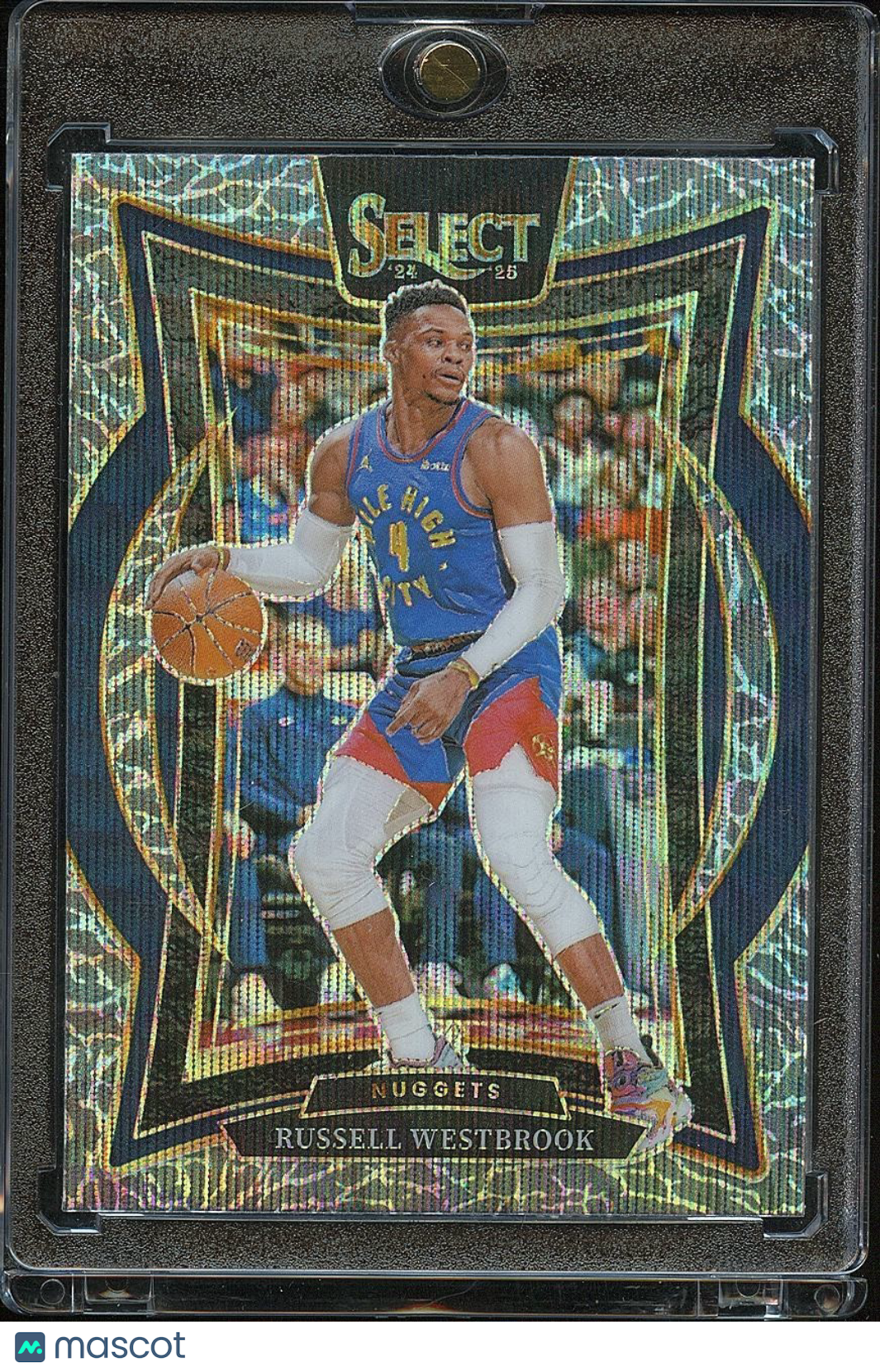 Russell Westbrook 2024-25 Select Elephant Prizm SSP CASE HIT Denver Nuggets