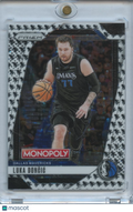 Luka Doncic 2024-25 Prizm Monopoly White Running Man SSP SHORTPRINT Lakers Mavs