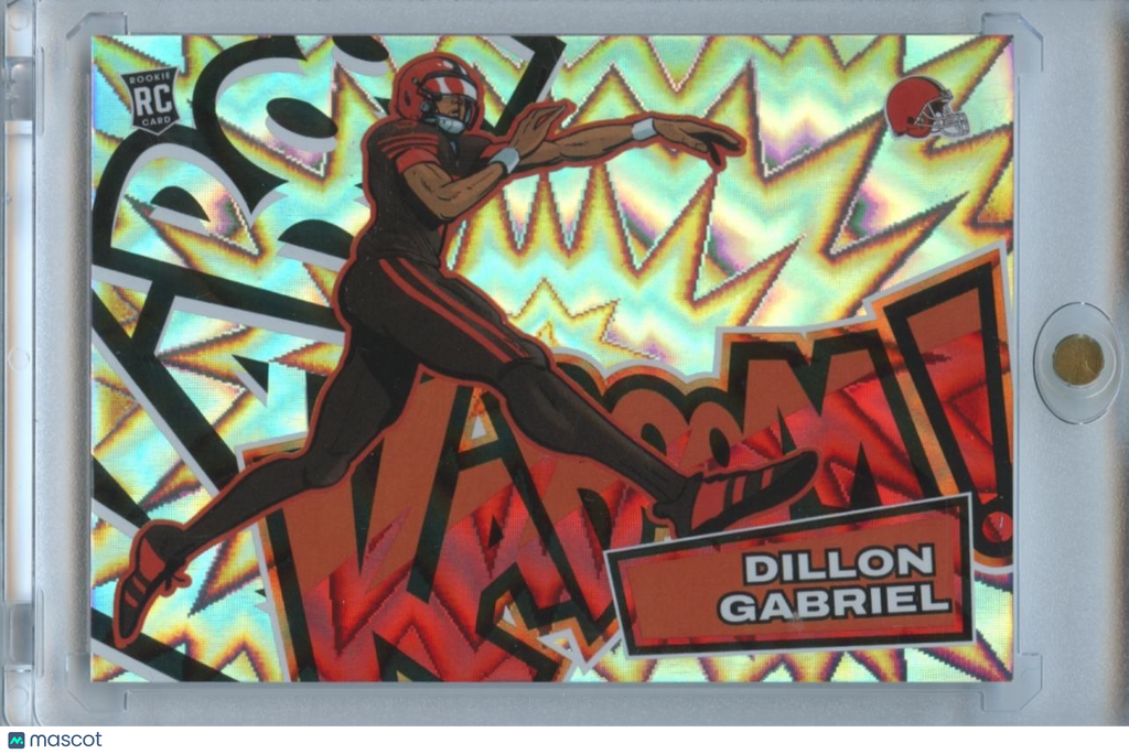 Dillon Gabriel 2025 Absolute KABOOM! SSP CASE HIT RC Rookie Cleveland Browns
