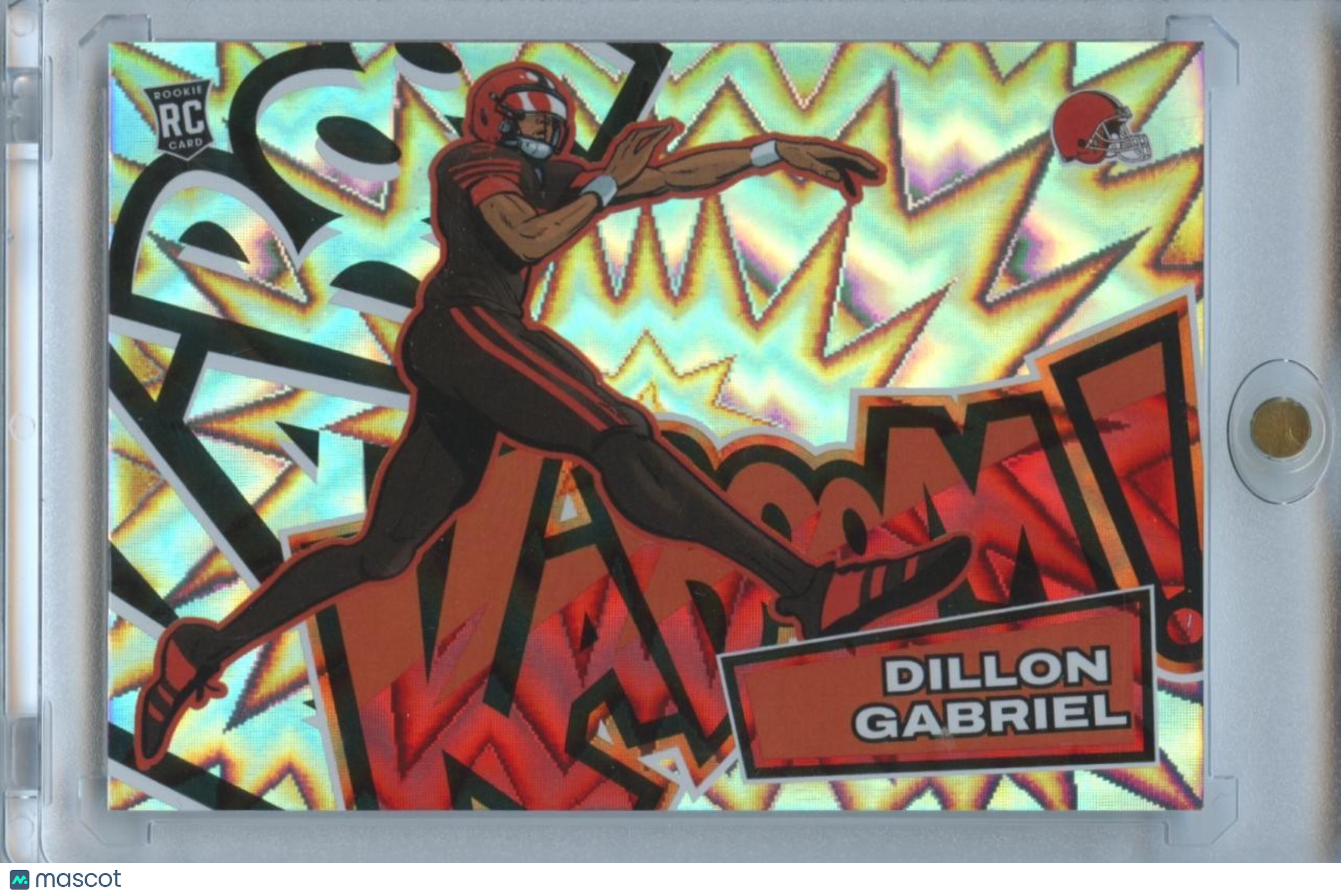 Dillon Gabriel 2025 Absolute KABOOM! SSP CASE HIT RC Rookie Cleveland Browns