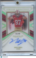 Nick Bosa 2023 Immaculate Jubilee Auto Autograph San Francisco 49ers 3/49