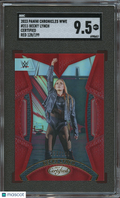 Becky Lynch 2023 Certified Mirror RED #211 WWE Wrestling 128/199 SGC 9.5