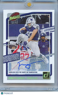 Jake Ferguson 2023 Donruss Highlights Auto Autograph Dallas Cowboys 33/199