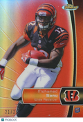 Mohamed Sanu 2012 Topps Finest RED Refractor Rookie RC Cincinnati Bengals 21/25