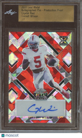 Garrett Wilson 2022 Leaf Metal Auto Autograph RC Ohio State Buckeyes 1/1 Proof