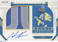 Hendon Hooker 2023 National Treasures Auto Autograph Patch RC Detroit Lions 1/10