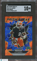 DJ Lagway 2024 Prizm Draft Blue Ice Rookie RC Florida Gators 64/99 SGC 10
