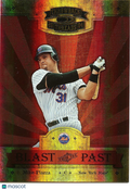 Mike Piazza 2004 Donruss Threads Blast From The Past GOLD New York Mets 4/100