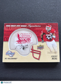 Jeremy Beal 2011 Upper Deck Sweet Spot Auto Autograph Helmet OU Sooners 202/299